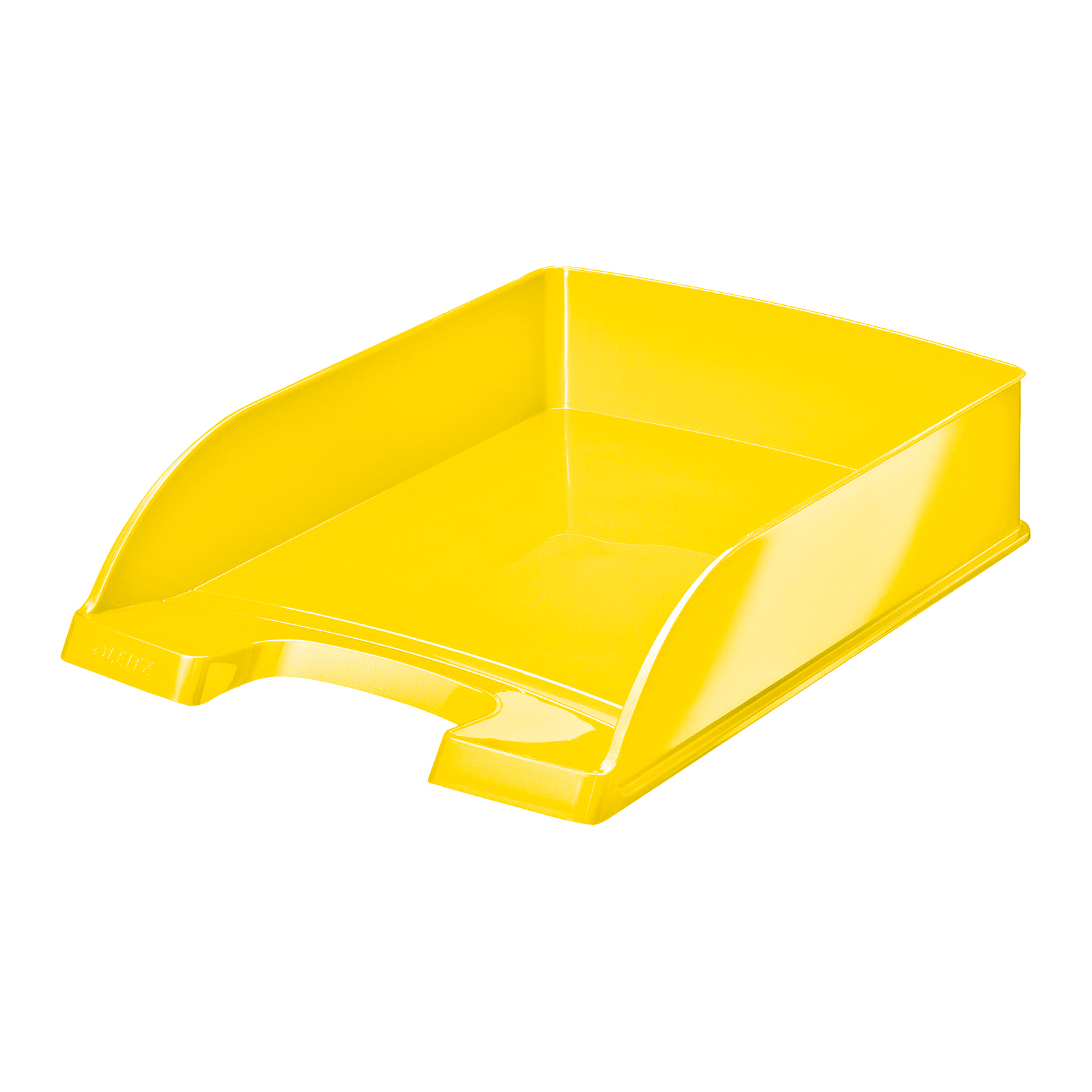 LEITZ WOW LETTER TRAY STACKABLE YELLOW