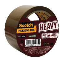 SCOTCH PACKING TAPE BROWN 50MMX50M