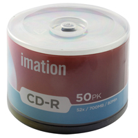 IMATION CD-R 700MB/80MIN 52X SPINDLE P50