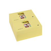POSTIT 655 SPR STKY CANARY YLW PK12