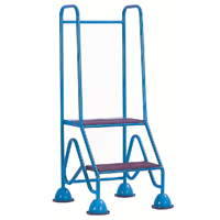 EASY GLIDE MOBILE 2 STEP FULL HANDRAIL