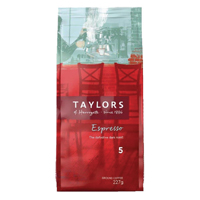 TAYLORS ESPRESSO GROUND COFFEE 227G