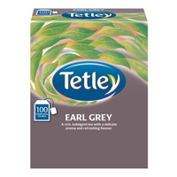 TETLEY EARL GREY STRING/TAG PK100 1243Y