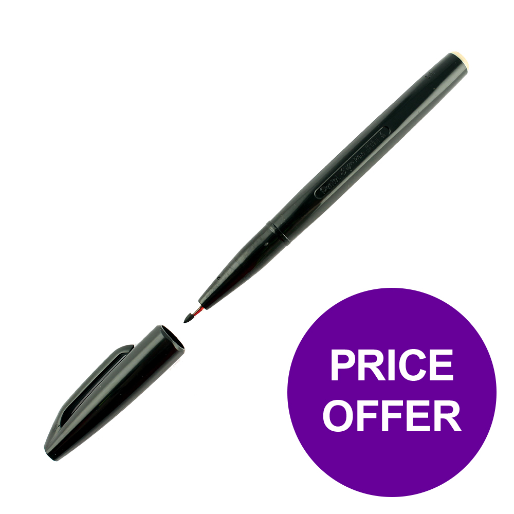 PENTEL SIGNPEN S520 BLACK &2NDHP APR3/19