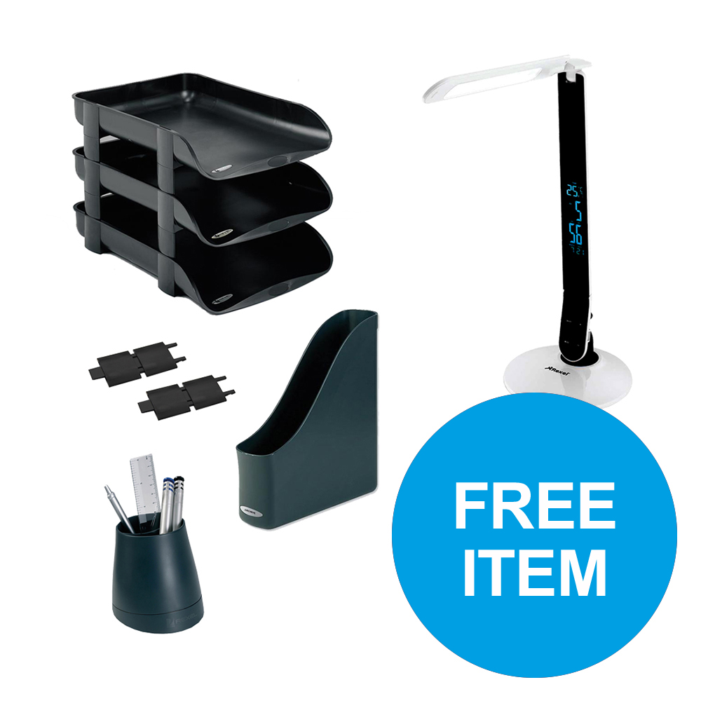 REXEL DESKTOP BUNDLE FREE LAMP OCT3/19