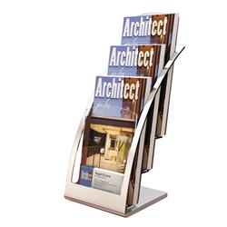 DEFLECTO CONTEMP C/TOP LEAFLET HOLDER