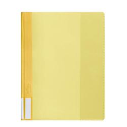 DURALUX CLEAR VIEW DOC FOLDER - YELLOW