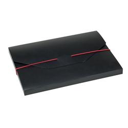 JALEMA ACCENT BOX A4 BLACK/RED 7895100