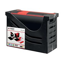 JALEMA ACCENT OFFER BLACK/RED 7895000