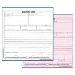 2 PART DELIVERY NOTE PK50 HCD02