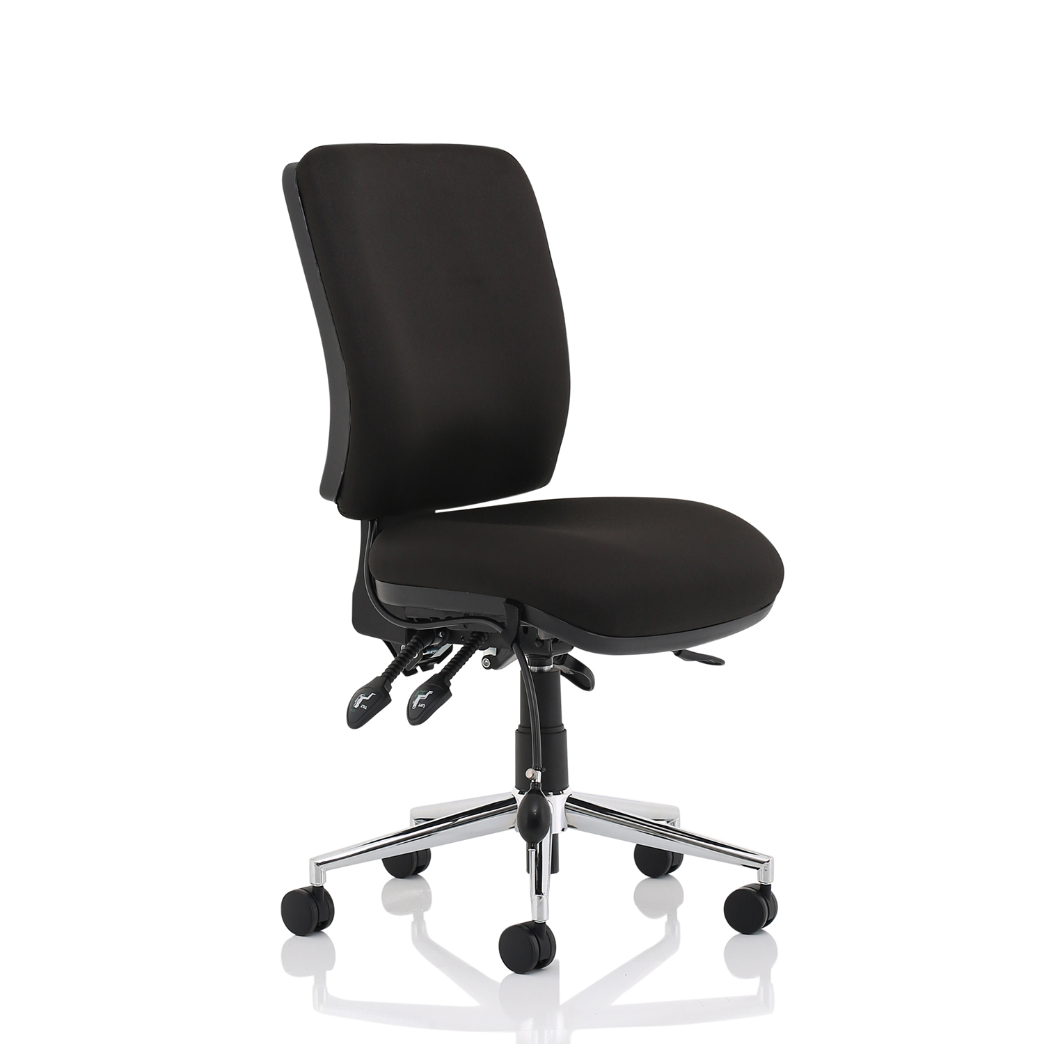 #SONIX CHIRO MBACK BLK NO ARMS