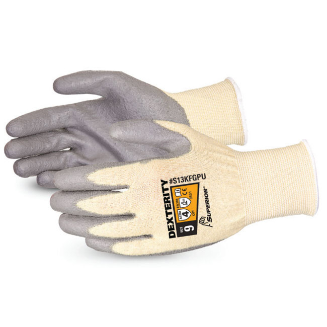 )DEXTERITY GLV PU PALM 10