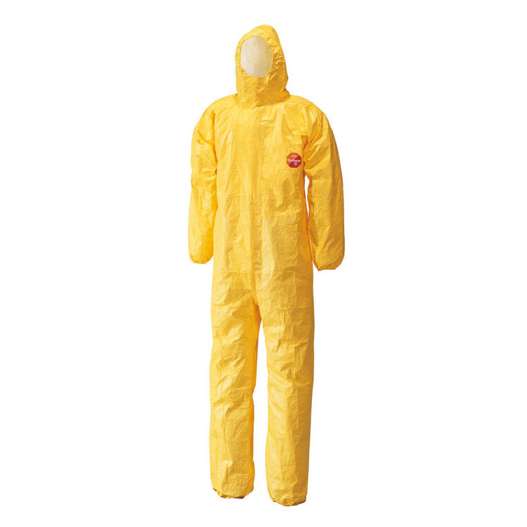 )TYCHEM C MODEL CHA5 COVERALL YEL M
