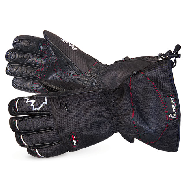 )S/FORCE BUF LTHR PALM WINTR GLV L