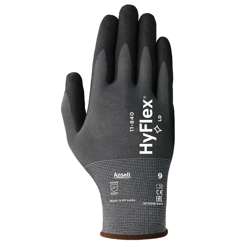 )ANSELL HYFLEX 11-840 GLOVE SZ10 (XL) PR