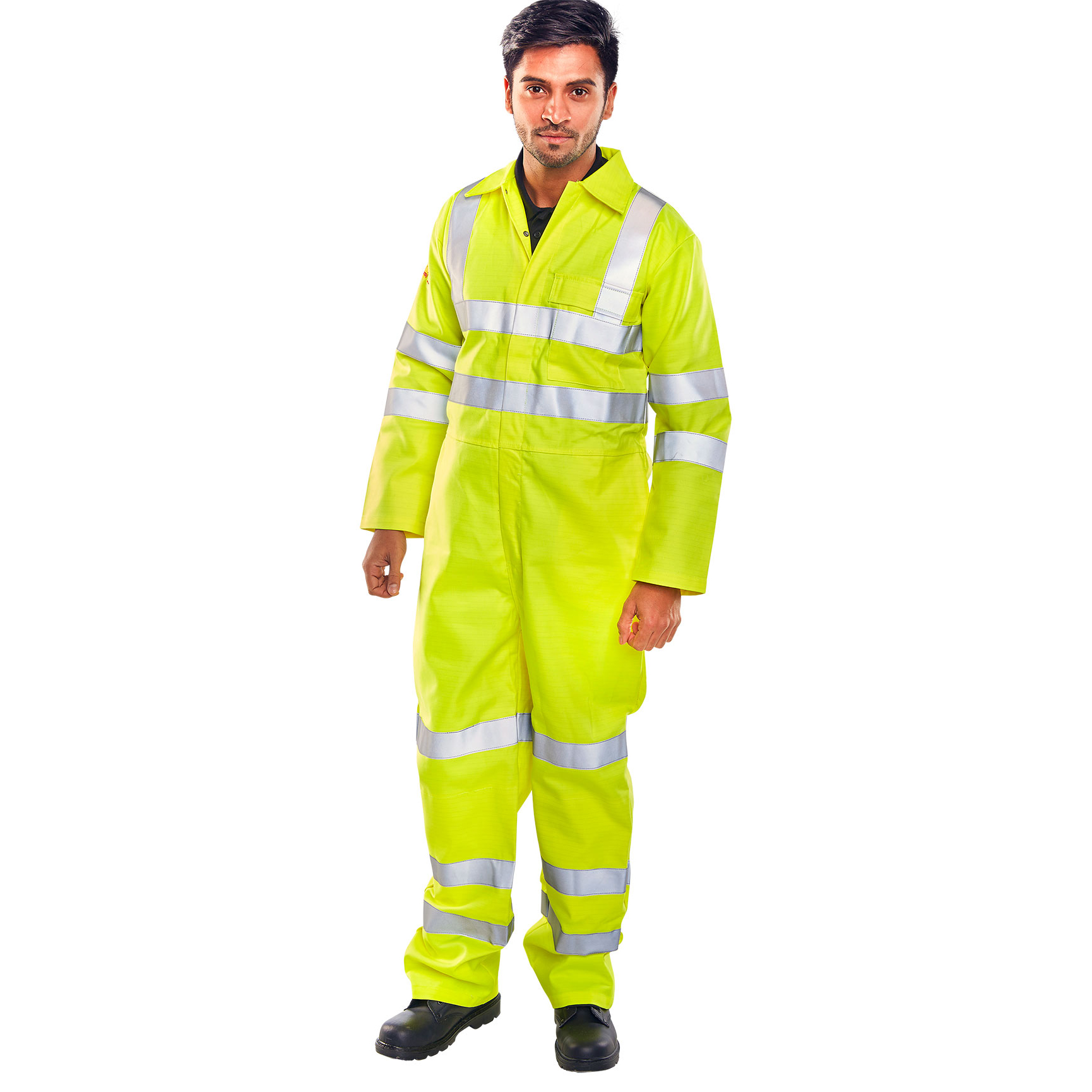 )TESLA B/SUIT HI-VIS EN471 YELL 58
