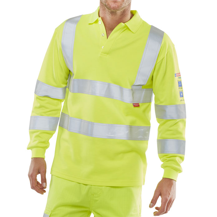 )ARC COMPLIANT HI-VIS POLO 3XL