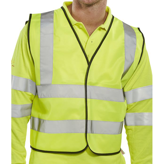 )BSEEN SHORT W/COAT APP G SAT/YELL 2XL