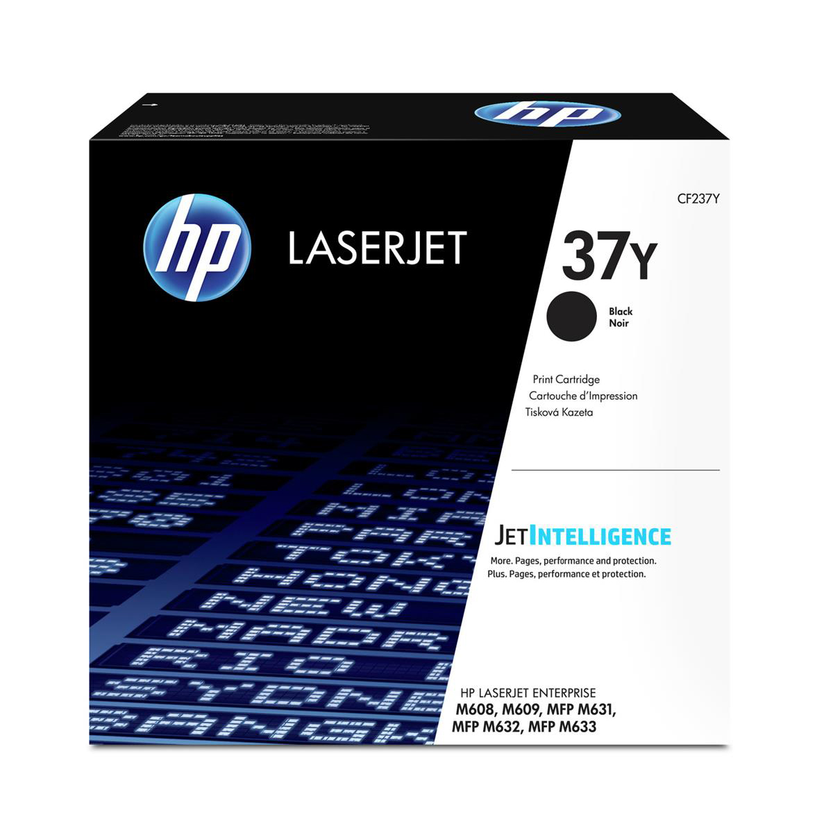 HP 37Y LJ TONER CARTRIDGE XHY BLACK