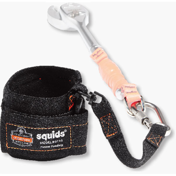 )PULL-ON WRIST TOOL LANYARD - CARABINER