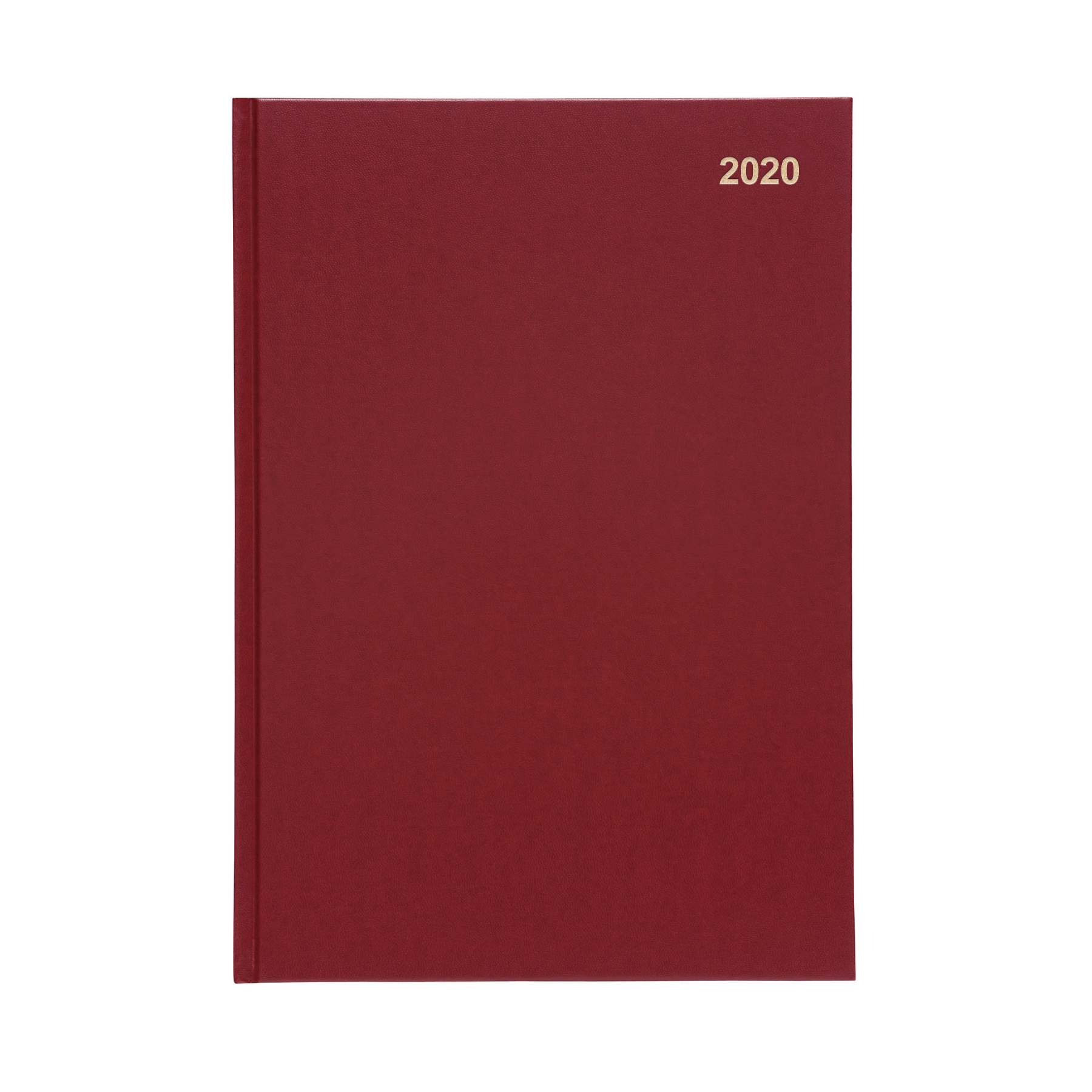 5 STAR 2020 A4 WEEK TO VIEW DIARY RED