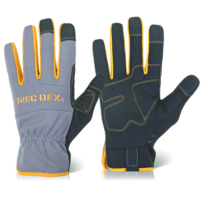 )WORK PASSION PLUS MECH GLOVE LGE PR