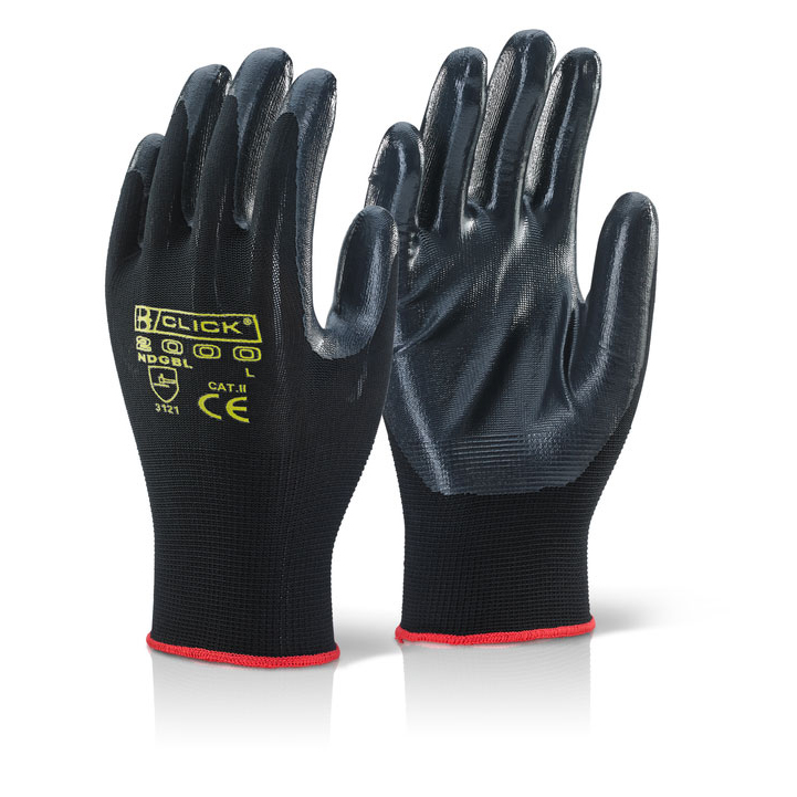 )NITE STAR GLOVE BLACK 9/LARGE