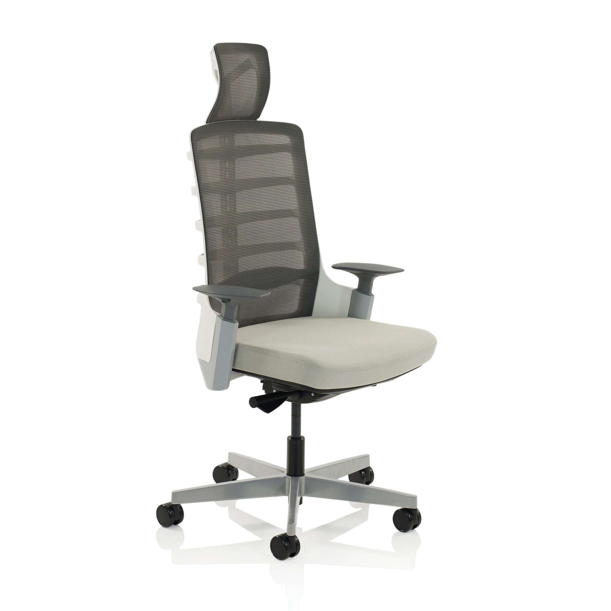 #ADROIT EXOPOSTURE CHAR MESHBK LIGHTGREY