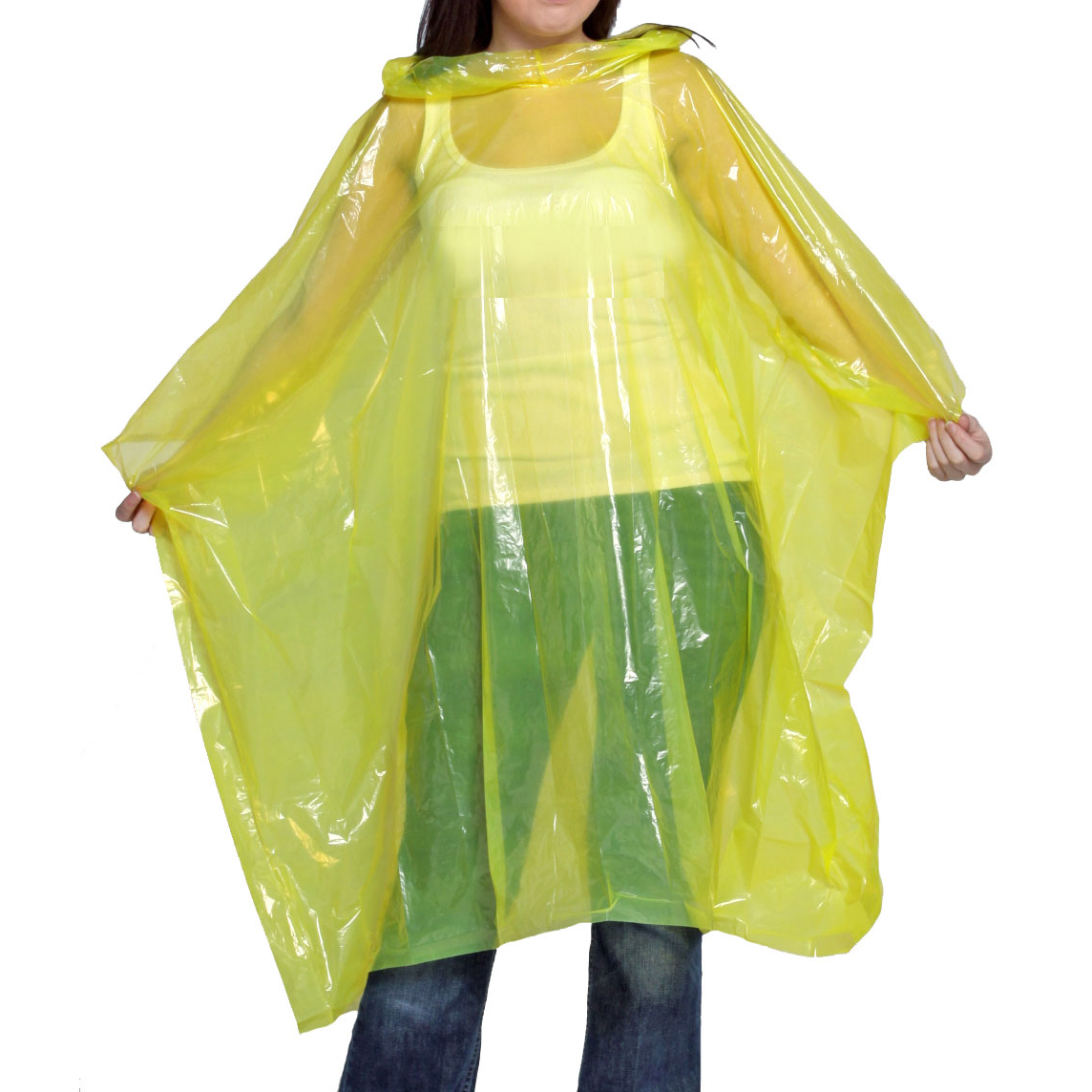 )WATERPROOF RAIN PONCHO
