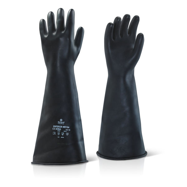 )IND LATEX MW 17IN 9.5-10 ME104(10447)