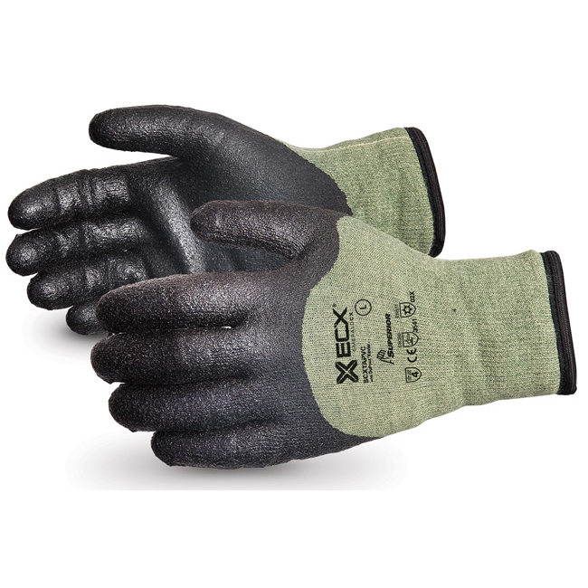 )EMERALD CX GLV PVC PALM L