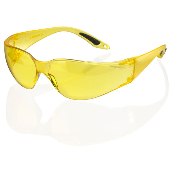 )VEGAS SAFETY SPEC YELLOW LENS