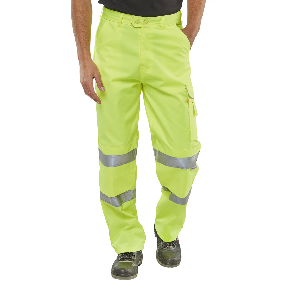)P/COTTON TROUSERS SAT/YELL 40L