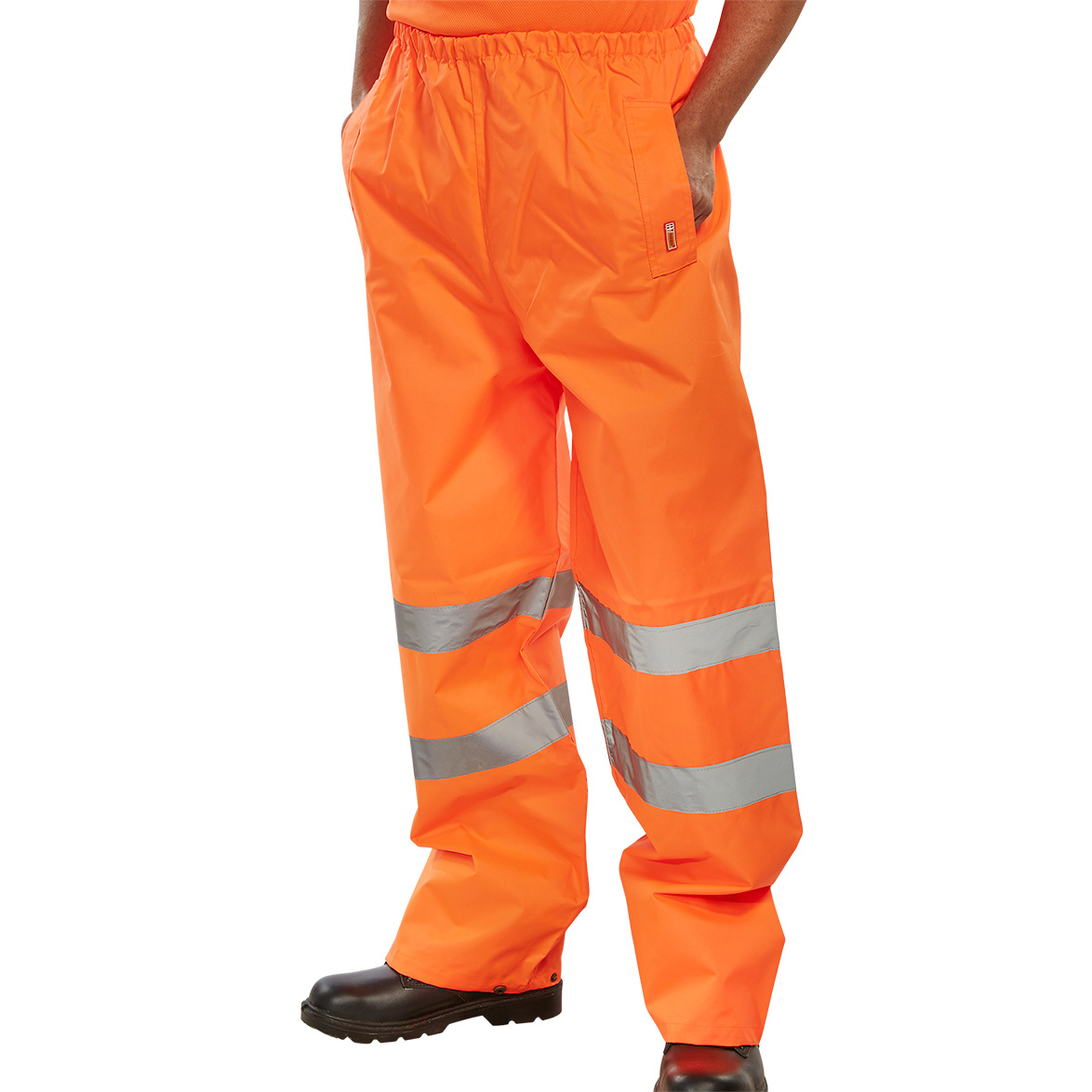)BSEEN TRAFFIC TROUSERS ORANGE S