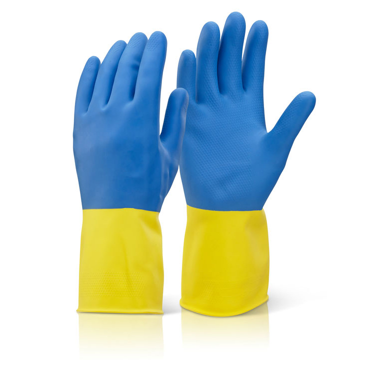 )BI COLOUR HW YELLOW/BLUE LARGE