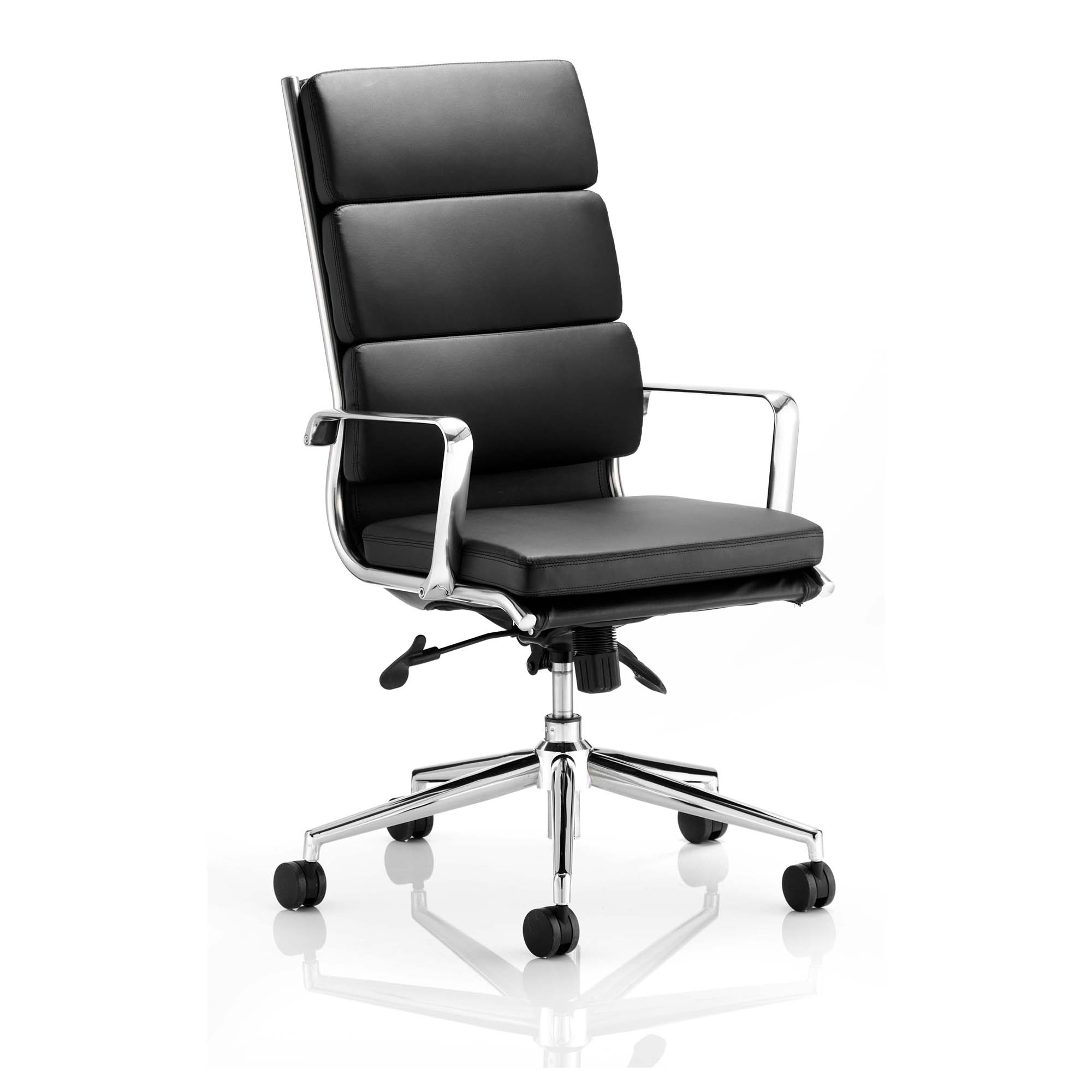 #SONIX SAVOY EXEC HBACK ARM BLKBONDLTHR