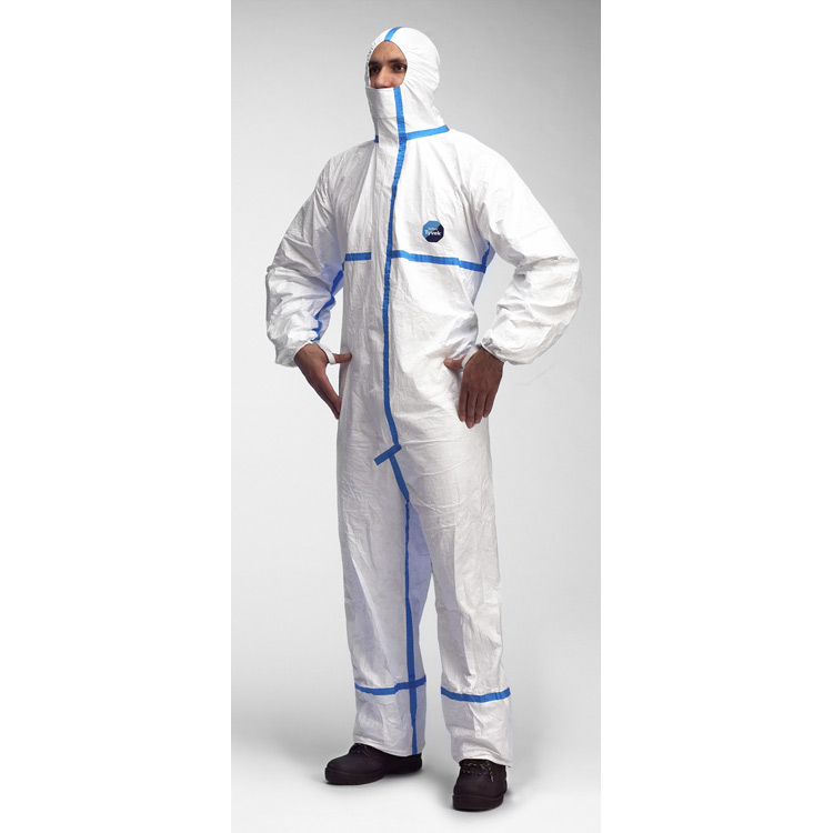 )TYVEK CLASSIC PLUS HOOD COVERALL 3XL