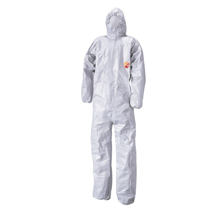 )TYCHEM F MODEL CHA5 COVERALL GREY S