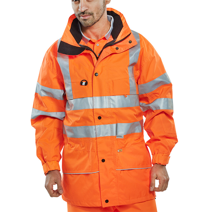 )CARNOUSTIE W/P JKT ORANGE 471 5XL
