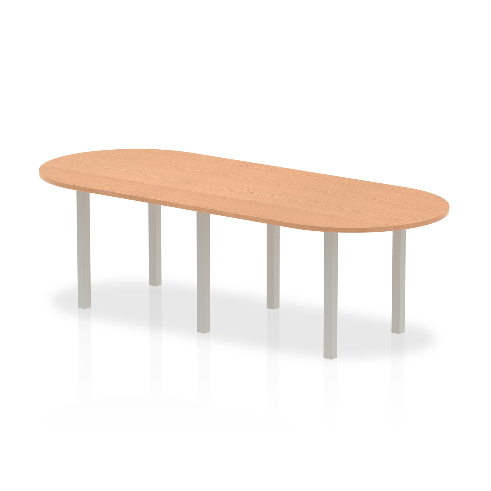 &TREXUS 2400 BOARDROOM TABLE OAK