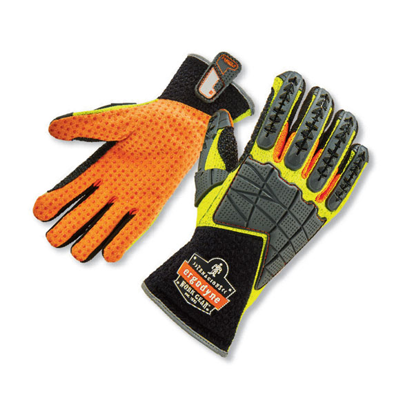 )ERGODYNE IMPACT REDUCING GLOVE LGE PAIR
