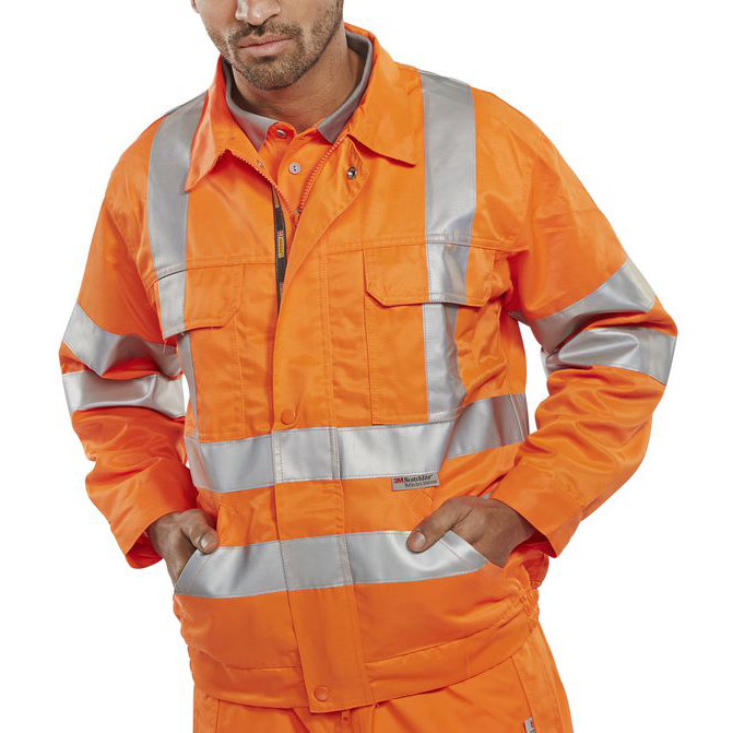 )B-SEEN RAIL SPEC JACKET 54IN