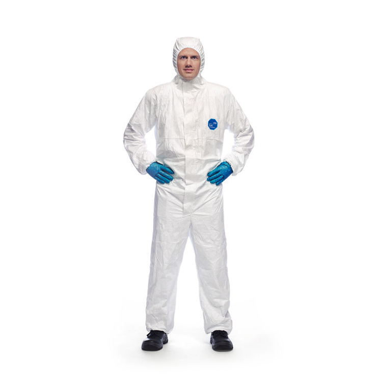 )TYVEK PROTECH BOILERSUIT WHITE M