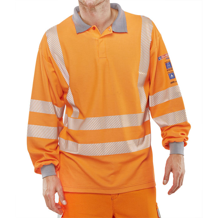 )ARC COMPLIANT GO/RT POLO SHIRT ORN 3XL