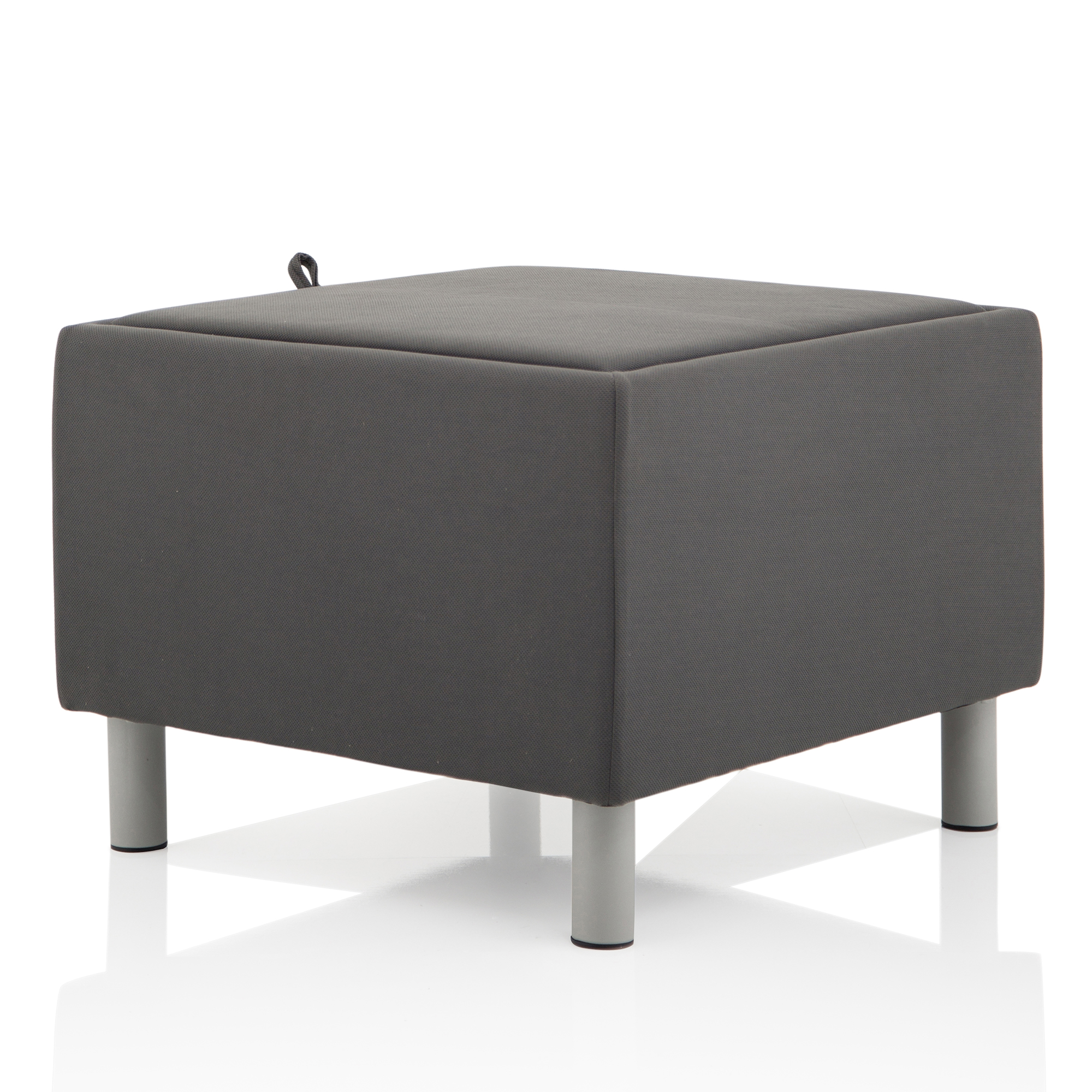 #TREXUS MELIA FOOTSTOOL MELAMINETOP GREY