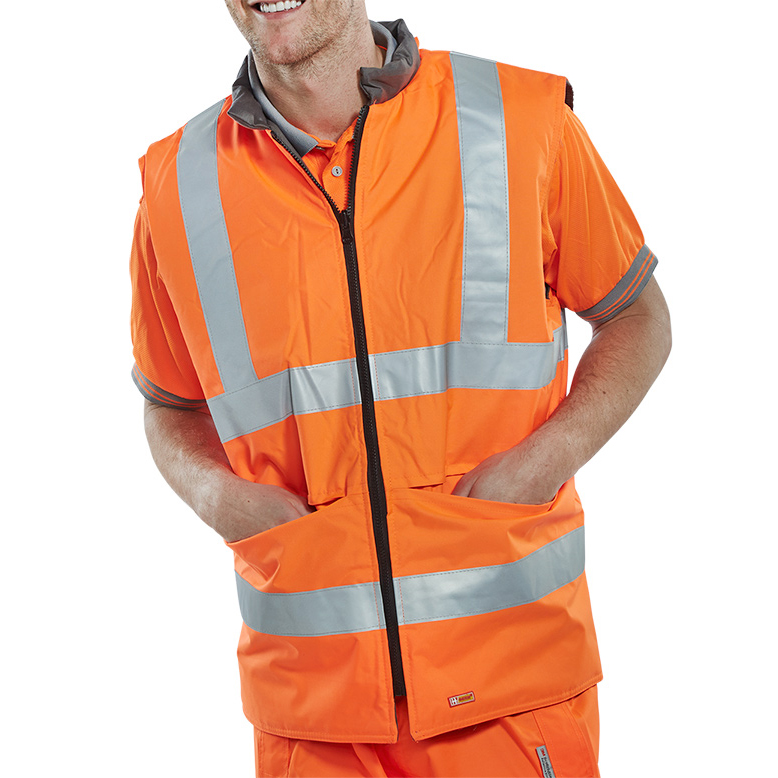 )BODYWARMER HI-VIS ENG ORANGE M
