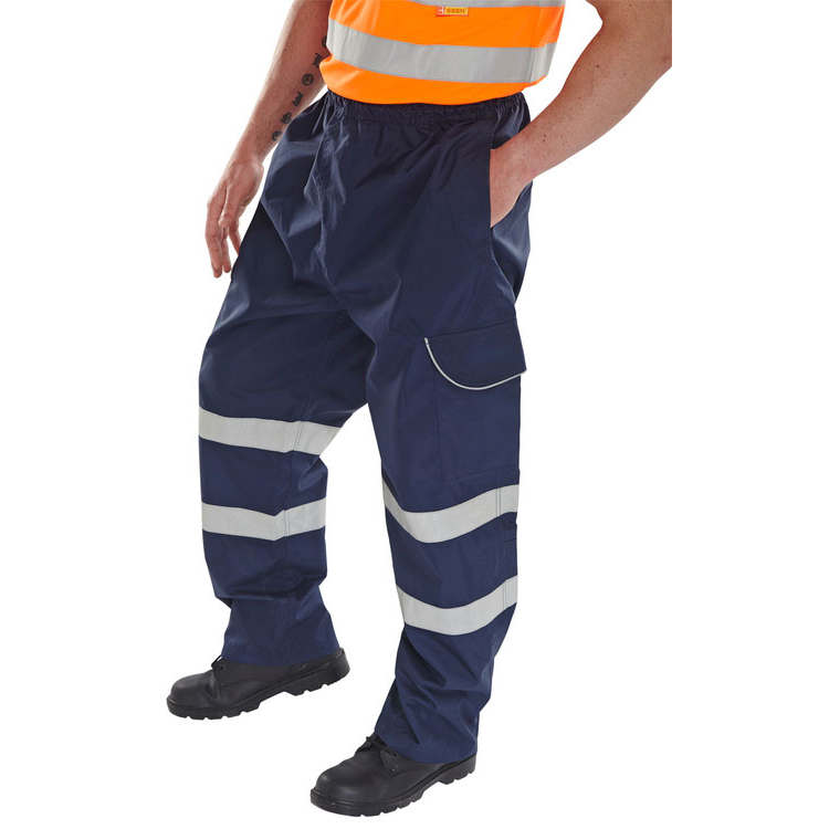 )BD118 NAVY OVERTROUSER MED