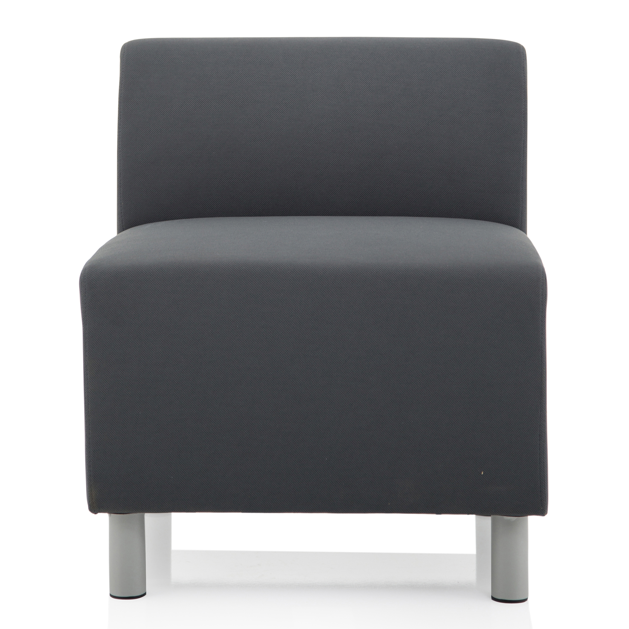 #TREXUS MELIA STRAIGHT BACK SOFA GREY