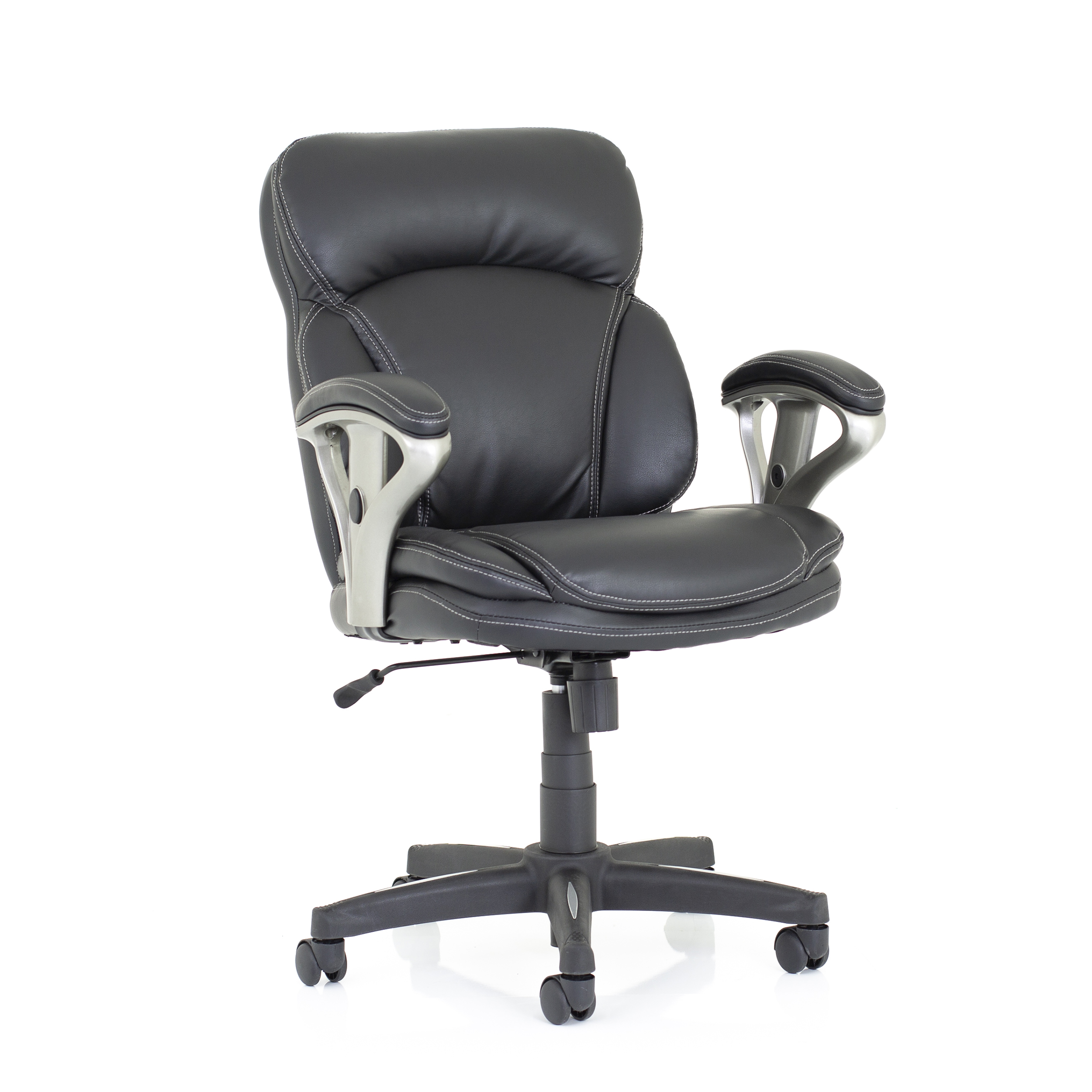 #TREXUS PHOTON BLK BOND LTHR EXEC CHAIR