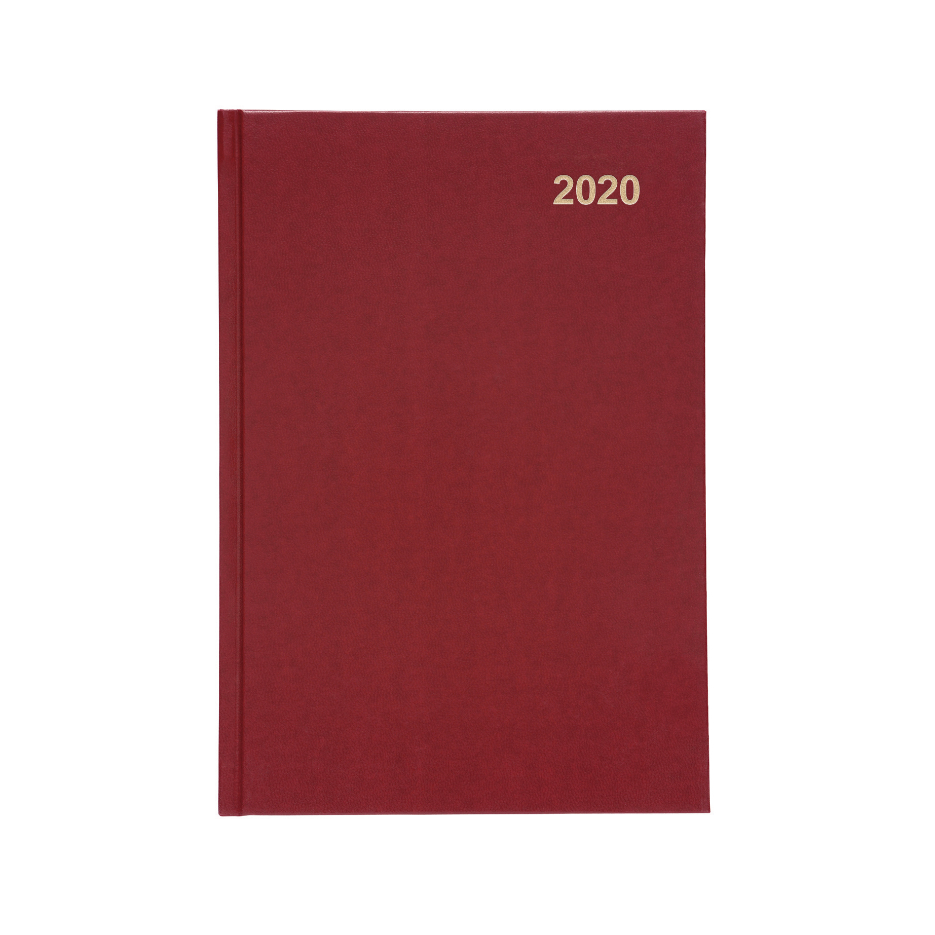 5 STAR 2020 A5 DAY TO PAGE DIARY RED